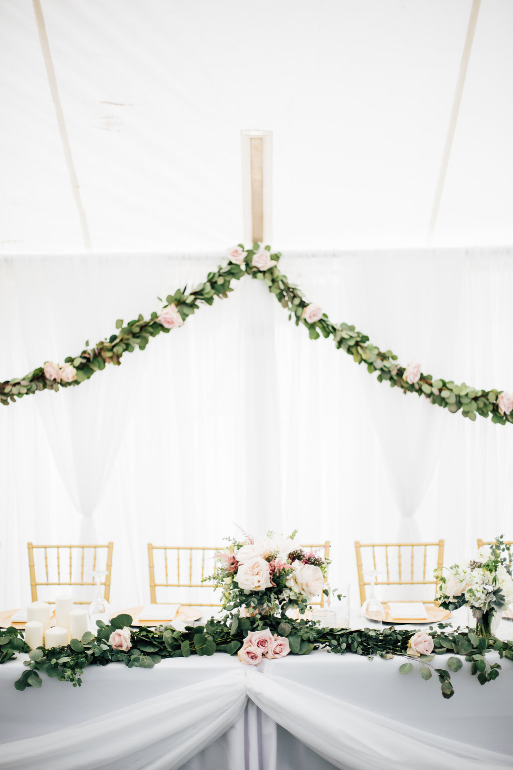 Greenery Wedding Decor - Stone House Creative