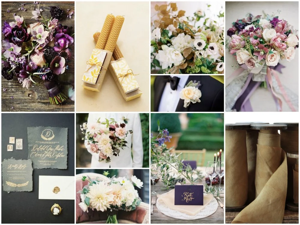 Purple and Caramel Wedding Inspiration - Winnipeg Wedding Florist