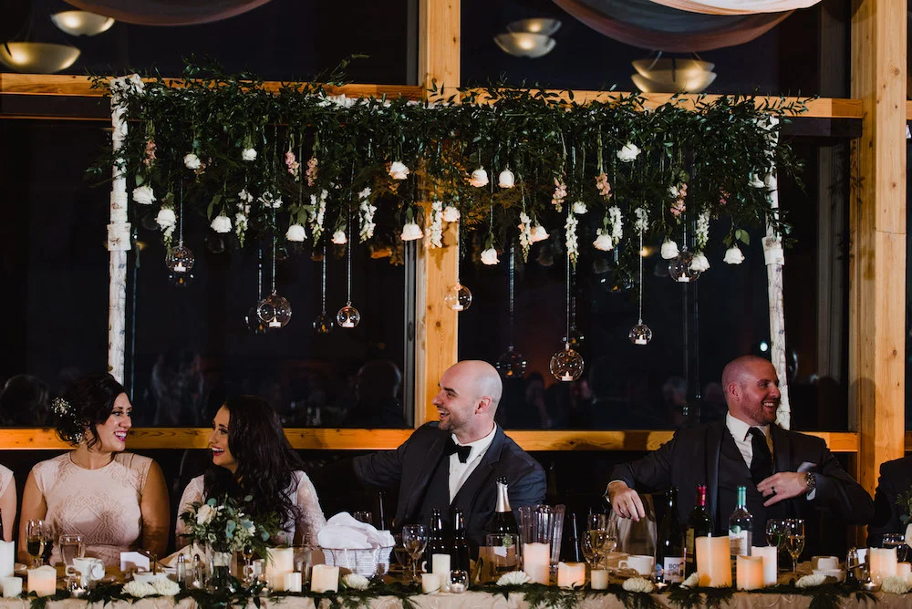 Madison And James Elegant Winter Wedding At St Boniface Golf