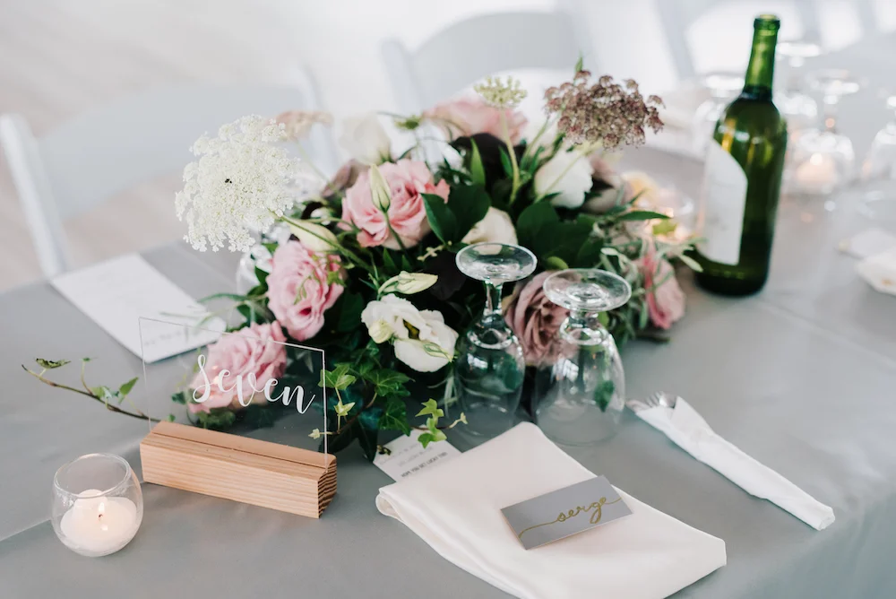 Garden-Inspired Wedding Centrepieces - Romantic Wedding Flowers