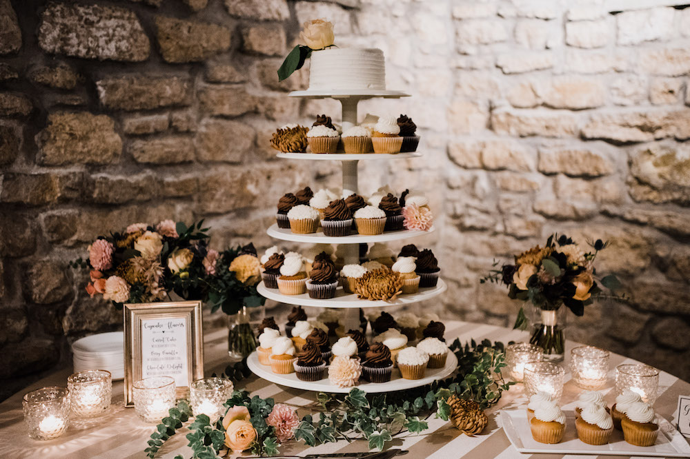 Wedding Cupcake Flowers - Winnipeg Weddings