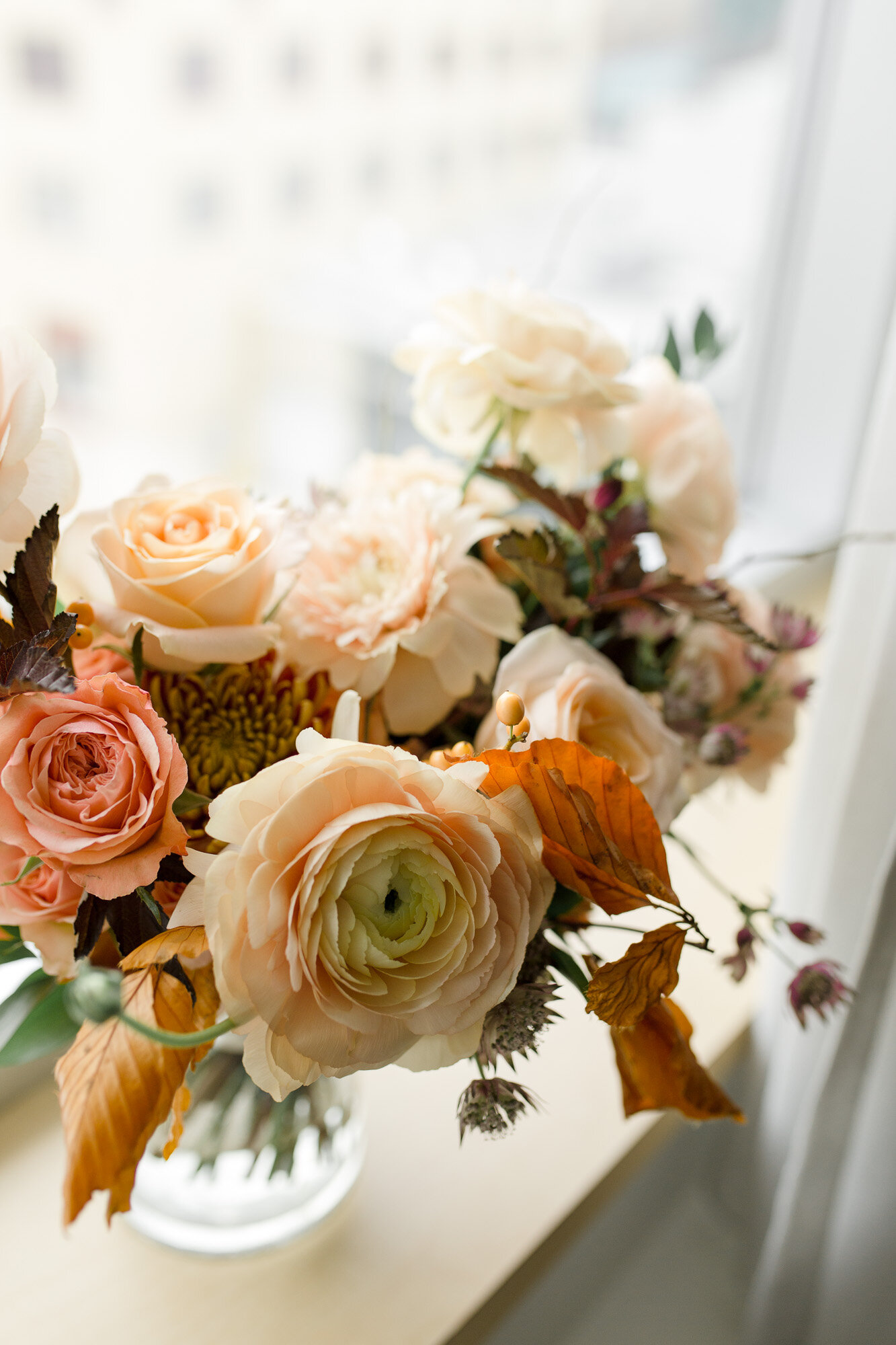 Fall Wedding Bouquet - Stone House Creative