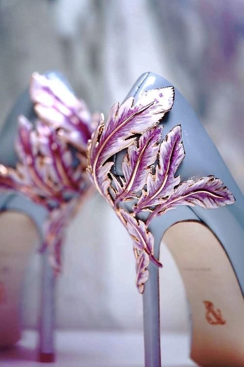 Lilac and dusty Blue Wedding Shoes - Winnipeg Wedding Planning