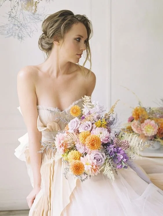 Wedding Colour Palettes Featuring Lilac