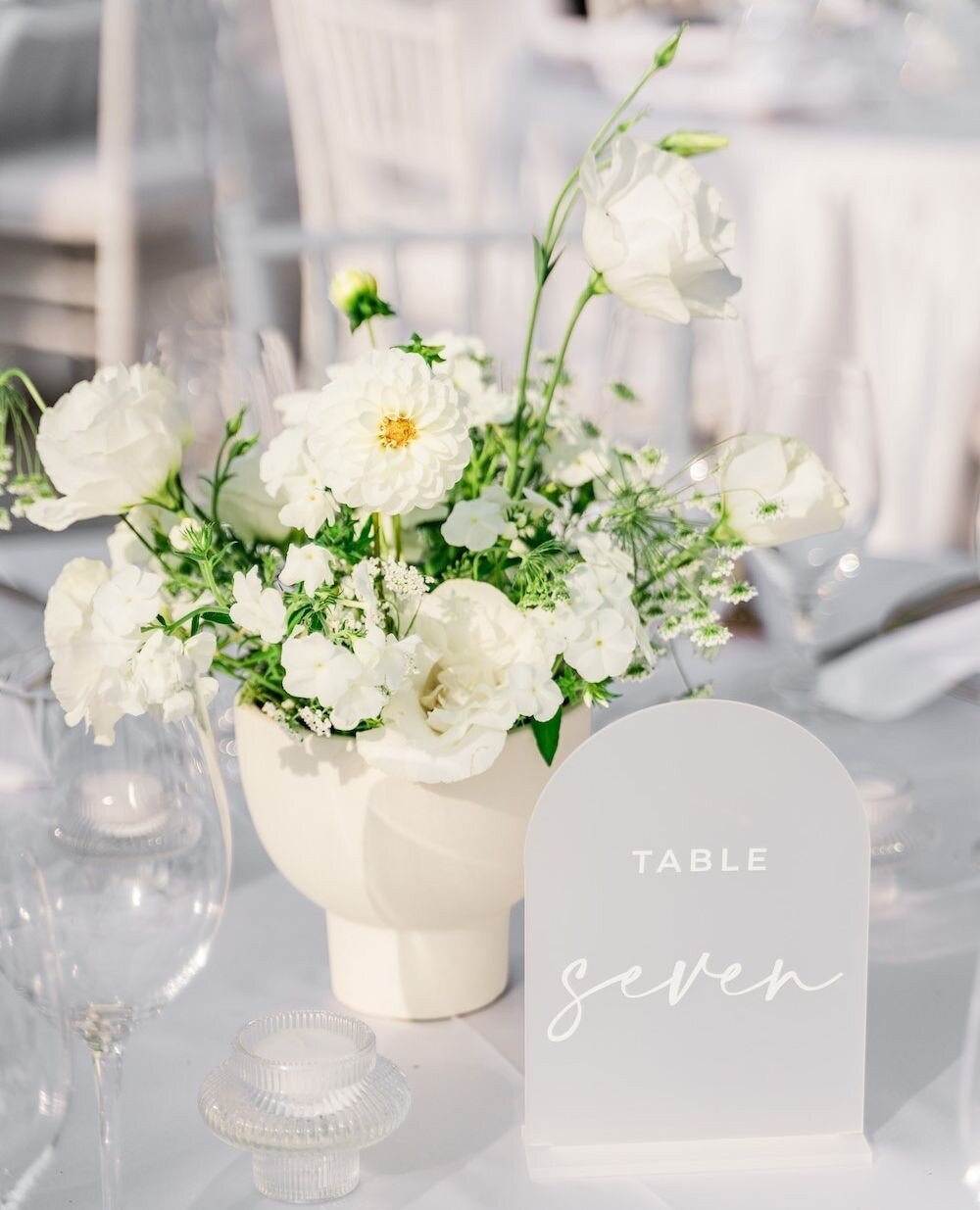 Tent weddings, my friends. They are beautiful...and there are a lot of potential issues that can come up as well! I had to roll with a few punches during setup for Kyra and Luke&rsquo;s wedding (helllloooooo wind &mdash; it knocked over quite a few v