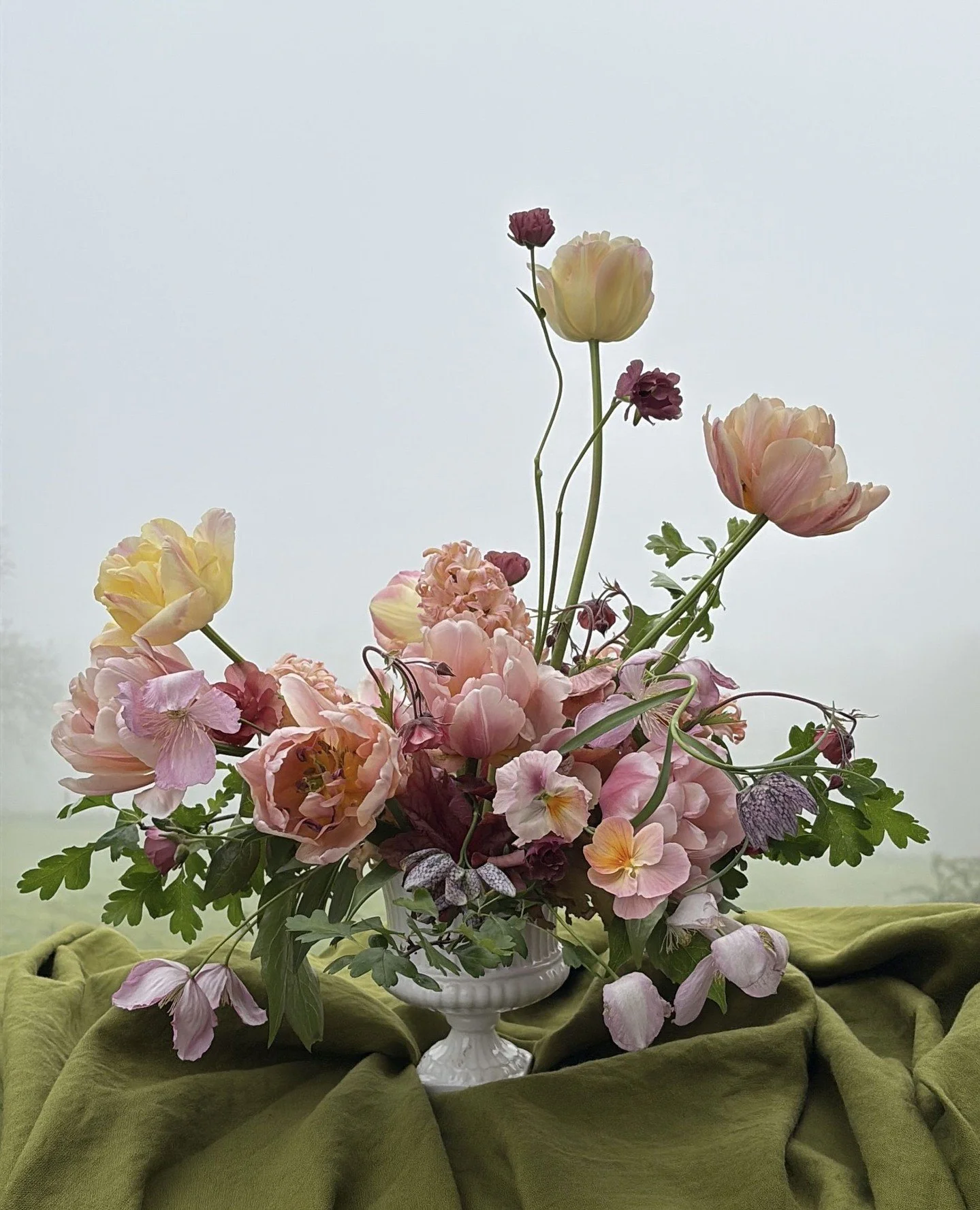 It's going to take me a bit of time to process and share everything from this last week at @fleuropean 's Artist Retreat in Belgium. It was such a dream in every possible way: a wonderful group of women, an incredible setting, beautiful direction and