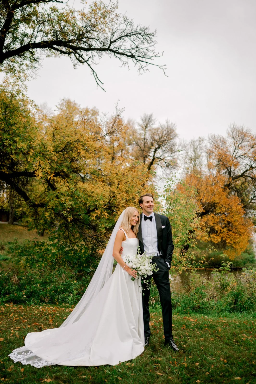 Classic Garden Tent Wedding in Whites and Greens