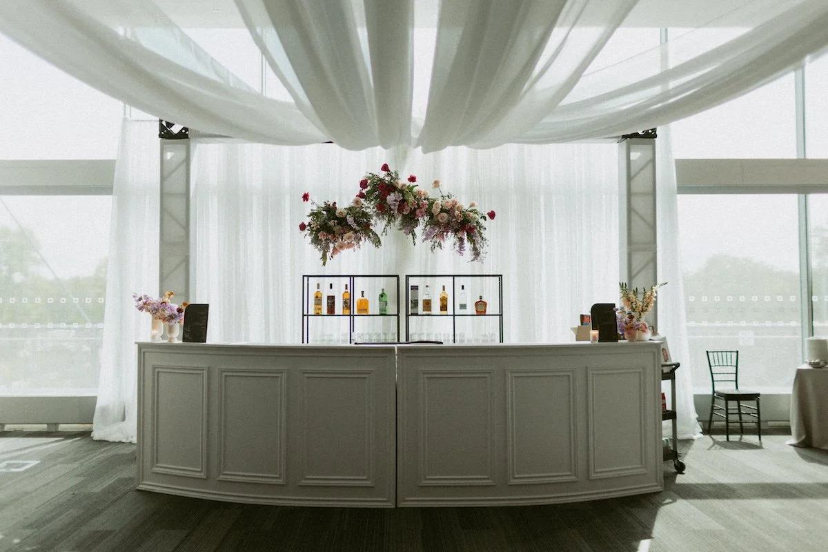 Cocktailes Reception Frame How to Plan a Cocktail Style Wedding Reception | Stone House Creative