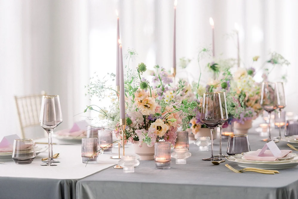 Wedding Colour Palettes Featuring Lilac | Stone House Creative
