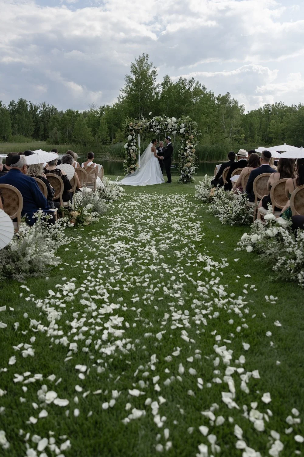 The White Poplar garden-inspired wedding inspiration - Winnipeg Florists