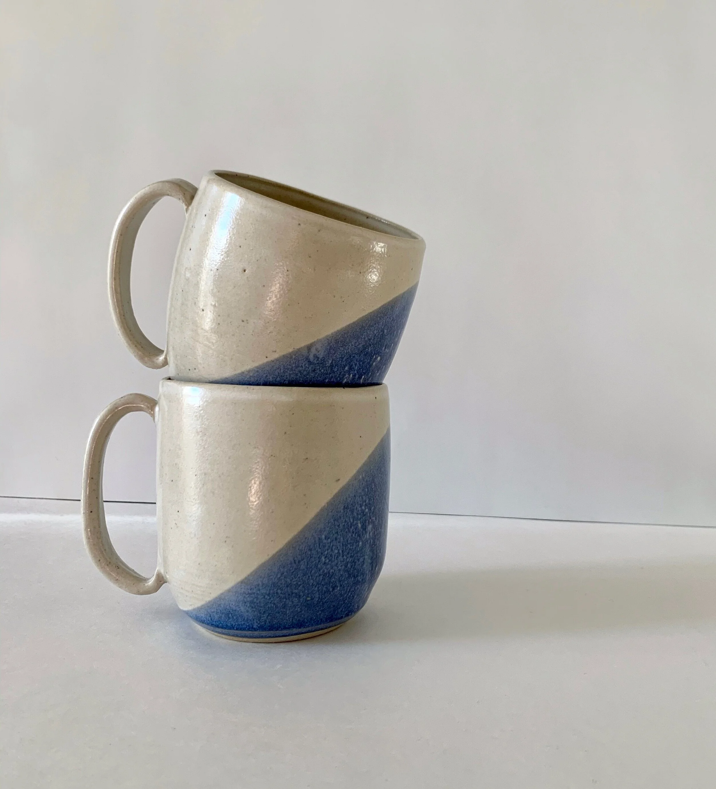 Blue/White coffee mugs