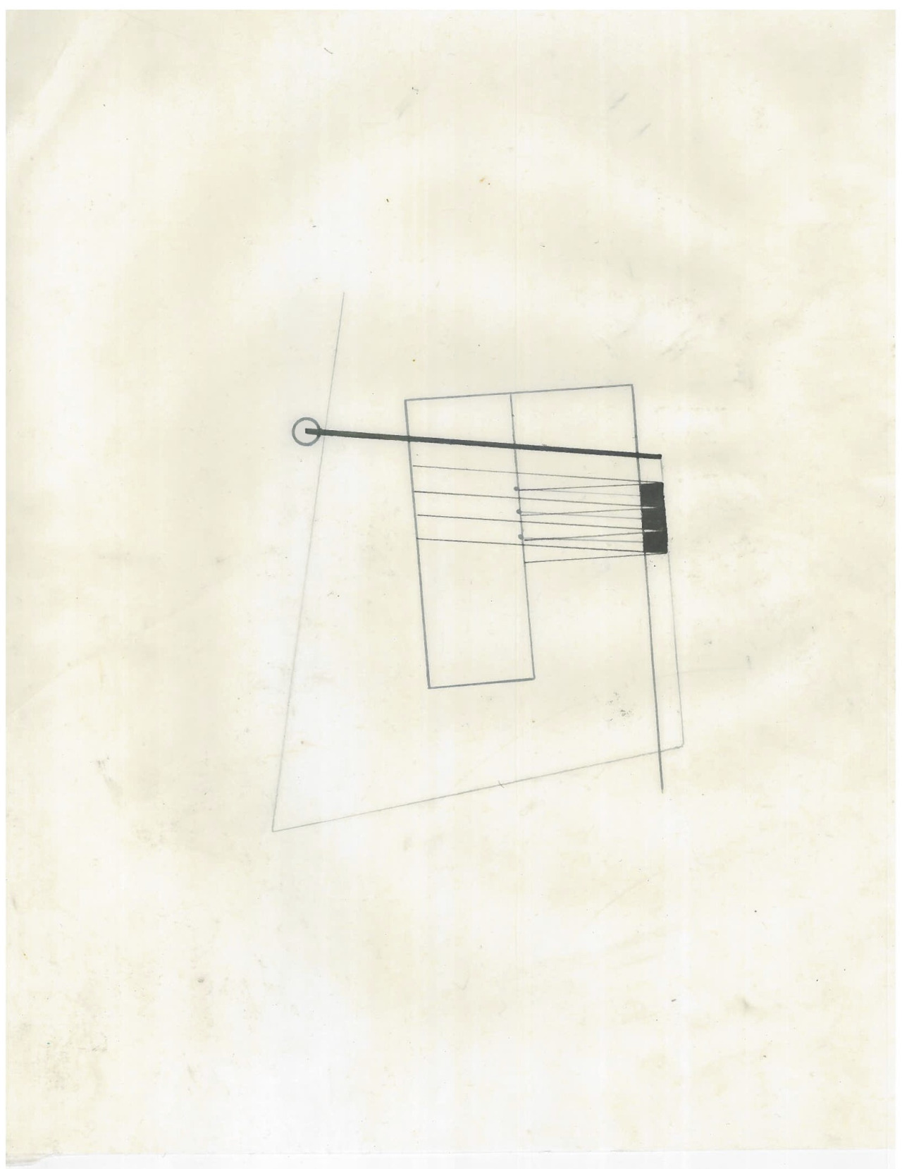 Untitled (the city, observations 17A)  Pencil on oiled fabriano paper  279mm x 216mm  December 2013