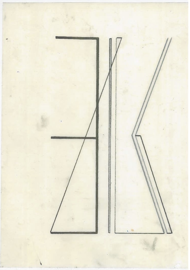 Untitled (the city, observations 01A) Pencil on oiled fabriano paper. 140mm x 180mm December 2013.