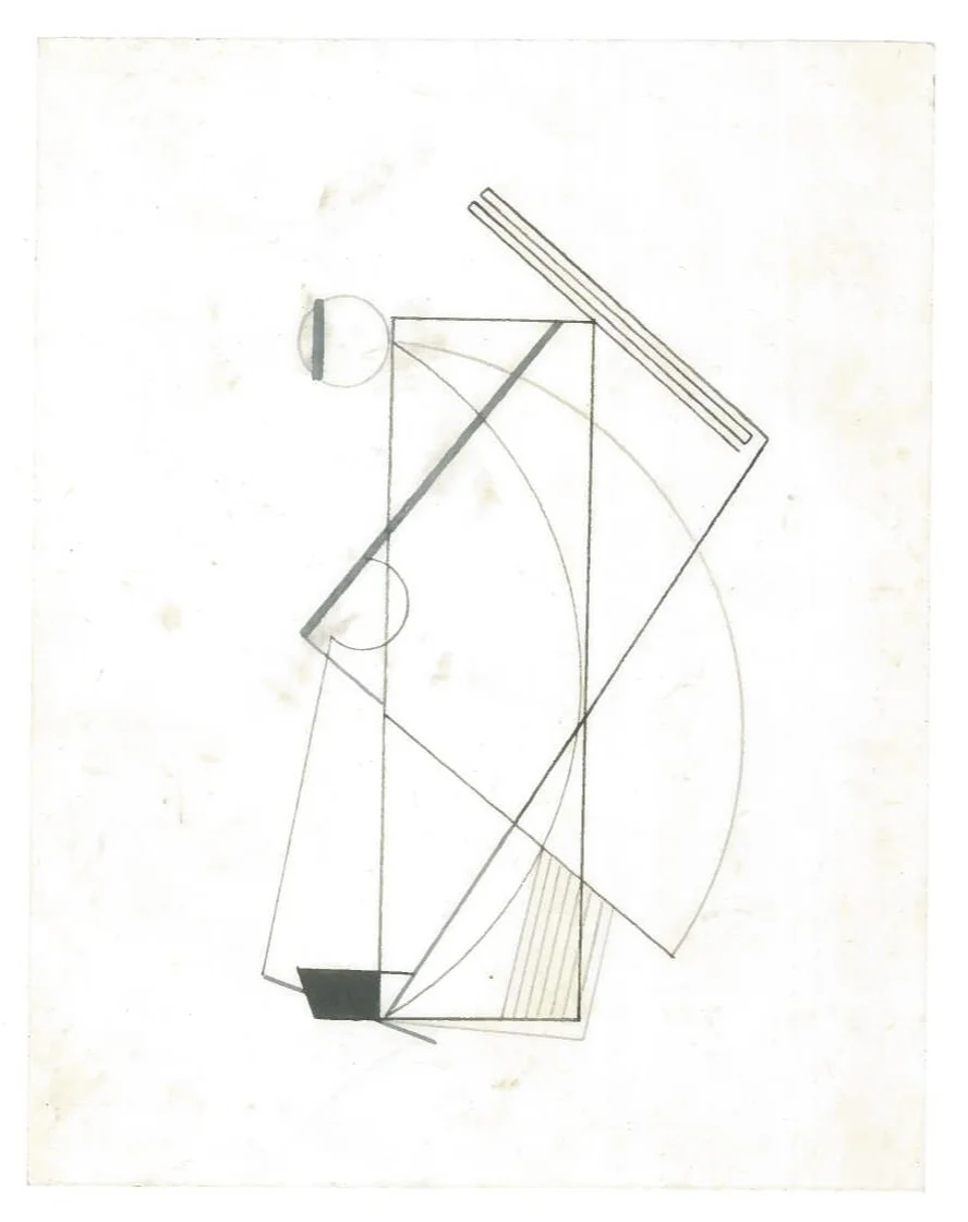 Sequential Architecture (the city, observations 27B) Pencil on oiled fabriano paper 140mm x 180mm NY, December 2013