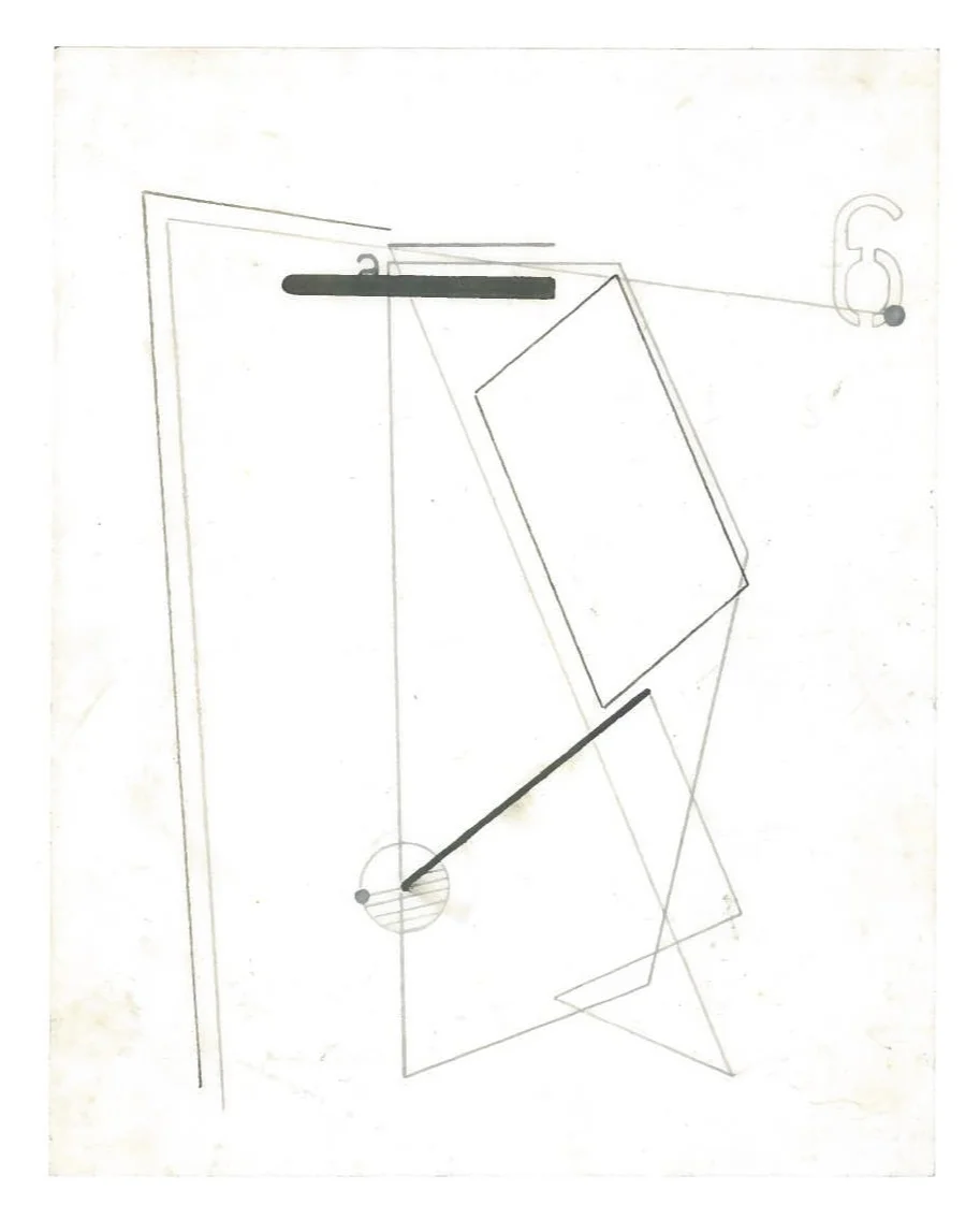 Sequential Architecture (the city, observations 30B) Pencil on oiled fabriano paper 140mm x 180mm NY, December 2013
