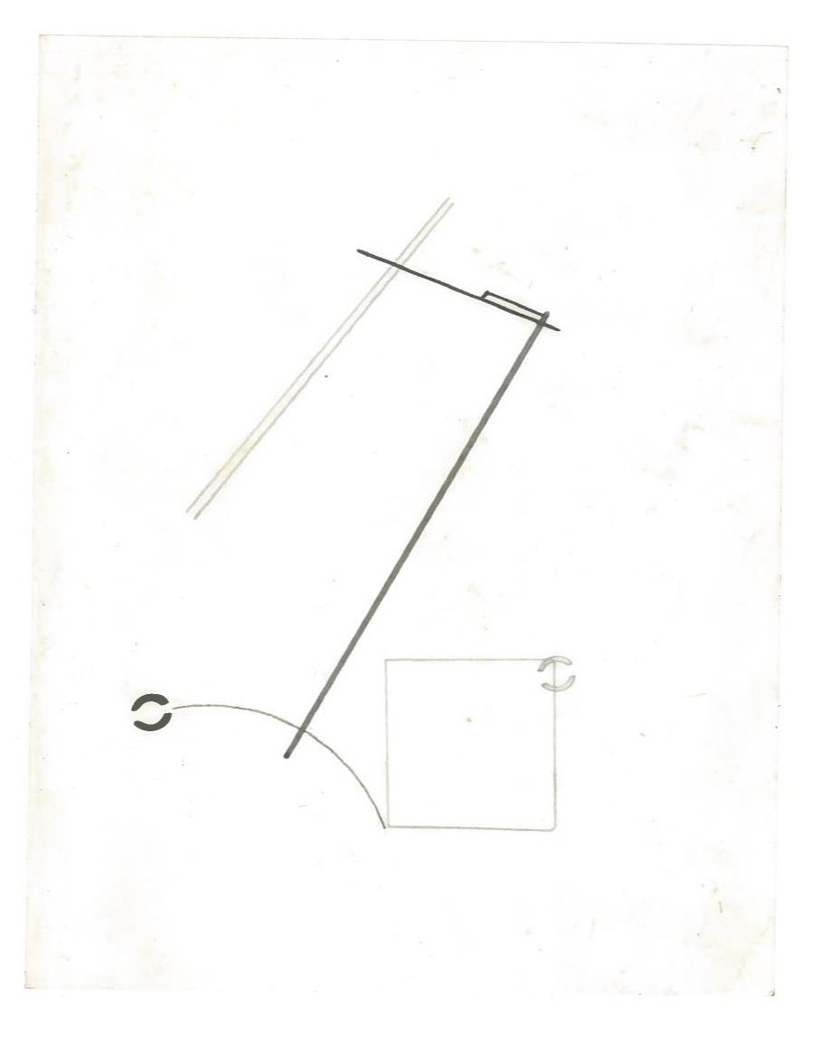 Sequential Architecture (the city, observations 32A)  Pencil on oiled fabriano paper  140mm x 180mm  NY, December 2013