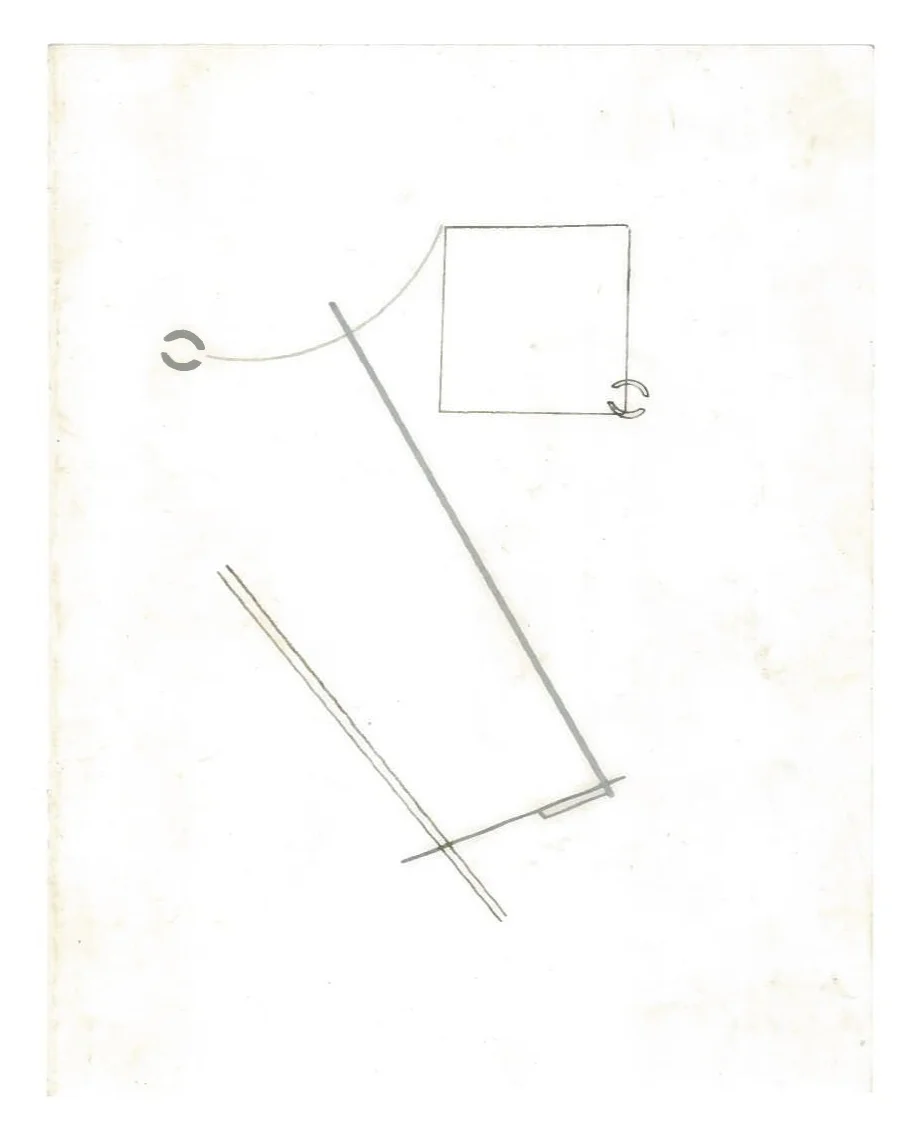 Sequential Architecture (the city, observations 32B) Pencil on oiled fabriano paper 140mm x 180mm NY, December 2013