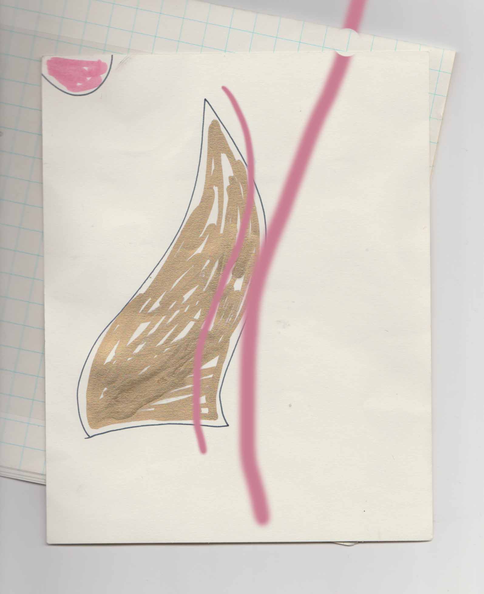 Pen on paper then digitally layered // Feb 2018