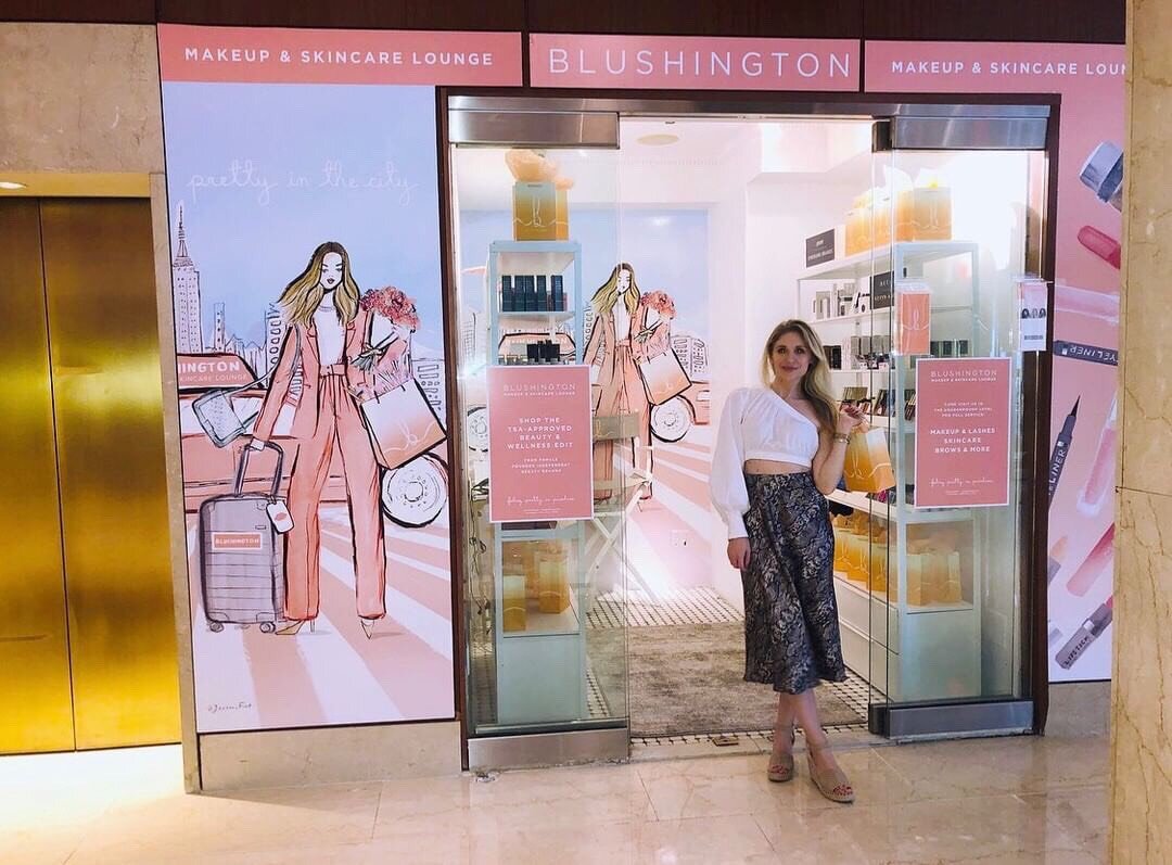 Blushington X Parker New York Storefront