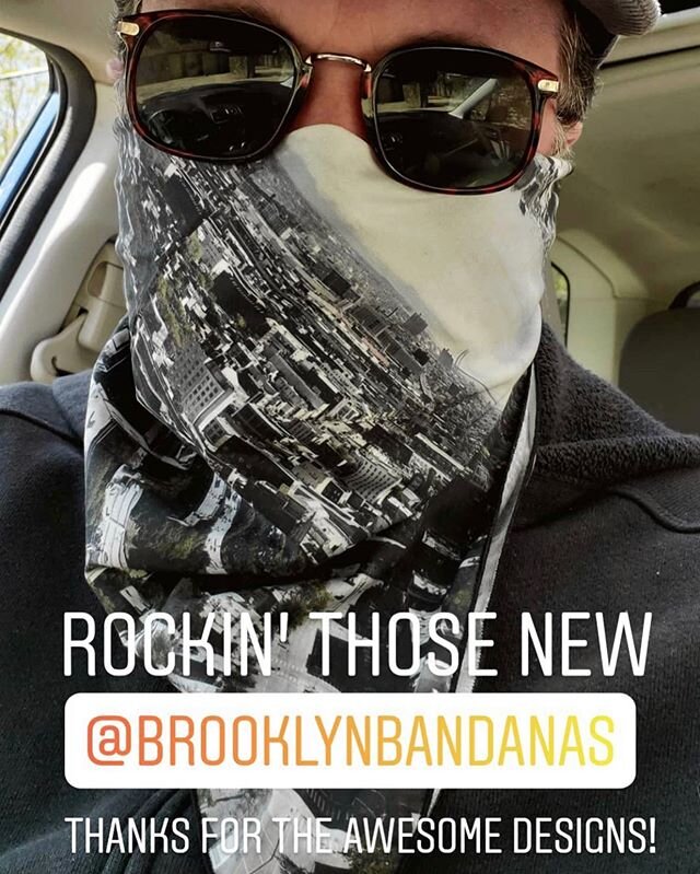 Another happy Brooklyn Bandana customer! Stay covered and stay safe!
www.brooklynbandanas.com
#bandanamasks #bandana #masks #iloveny #originaldesigns