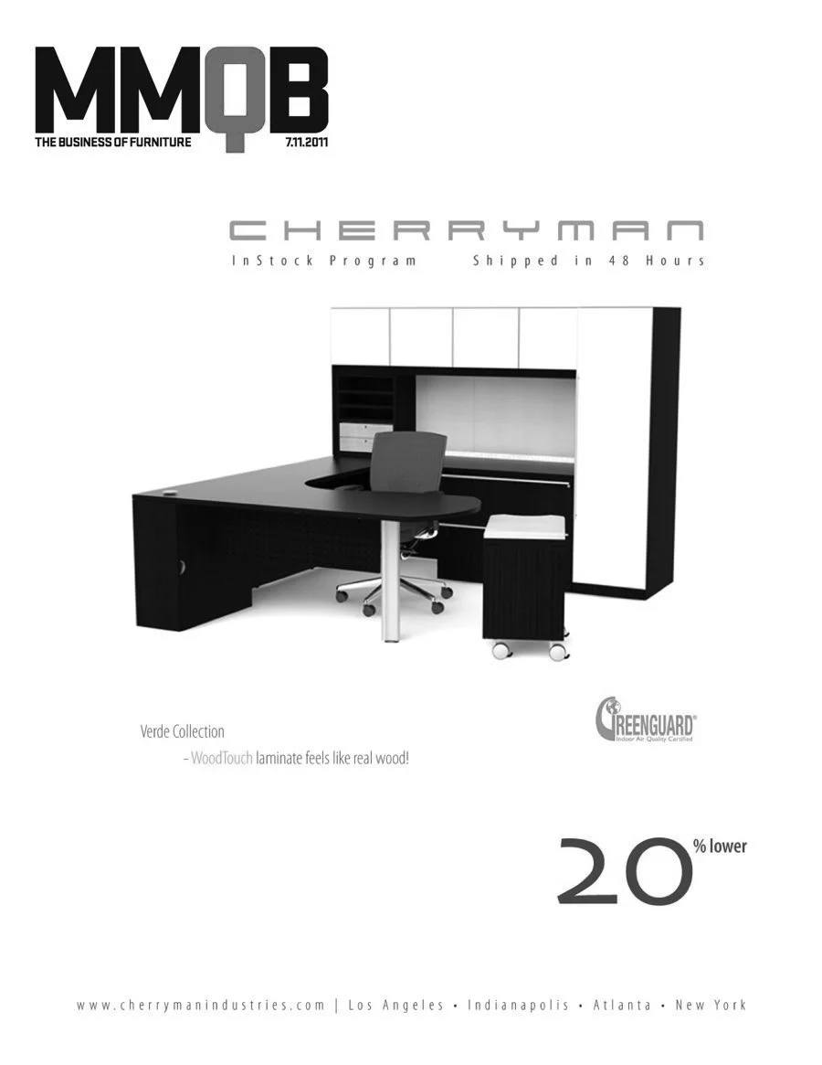 MMQB (July 11, 2011) "As a prototype, The Riveli Shelving and Display System was selected by Bernhardt as one of the top ten products to show at ICFF studio in 2010. Now in full production, Riveli was officially launched at Neocon 2011, and just won The Best New Product Award at Dwell on Design in Los Angeles."