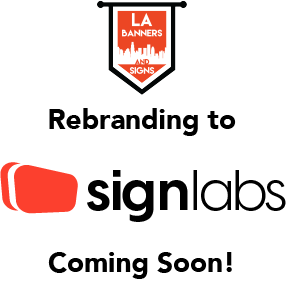 Custom Banners and Feather Flags - LA Banners and Signs - Free Shipping from Los Angeles