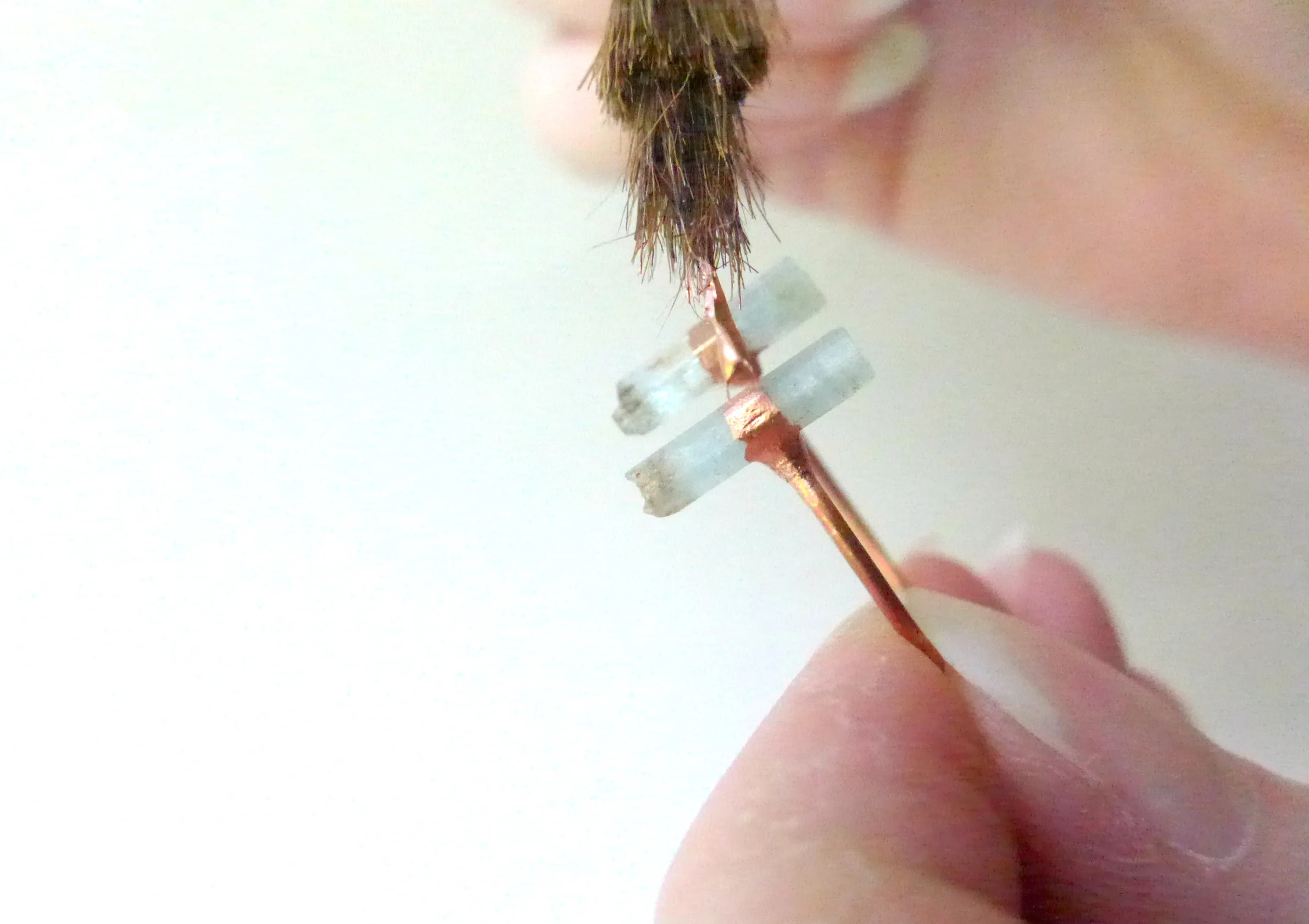 Jewelry Tutorial How To Make A Copper Electroformed Gemstone Open Ring — Maker Monologues