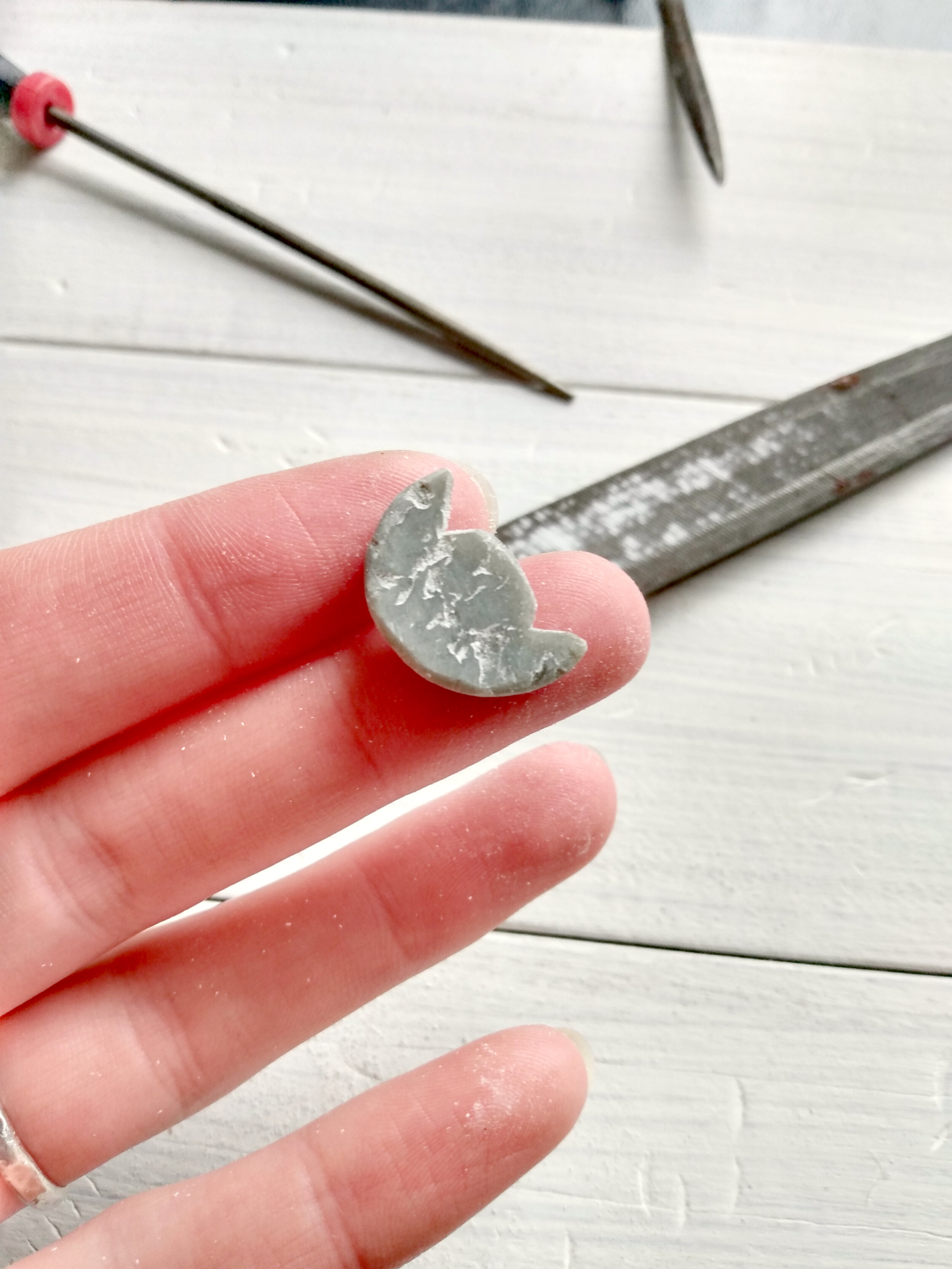 Step-by-Step DIY Pendant with Apoxie Sculpt and Patina Paints
