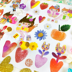 Tarot Stickers, Cute Tarot stickers, Tarot journal stickers, tarot