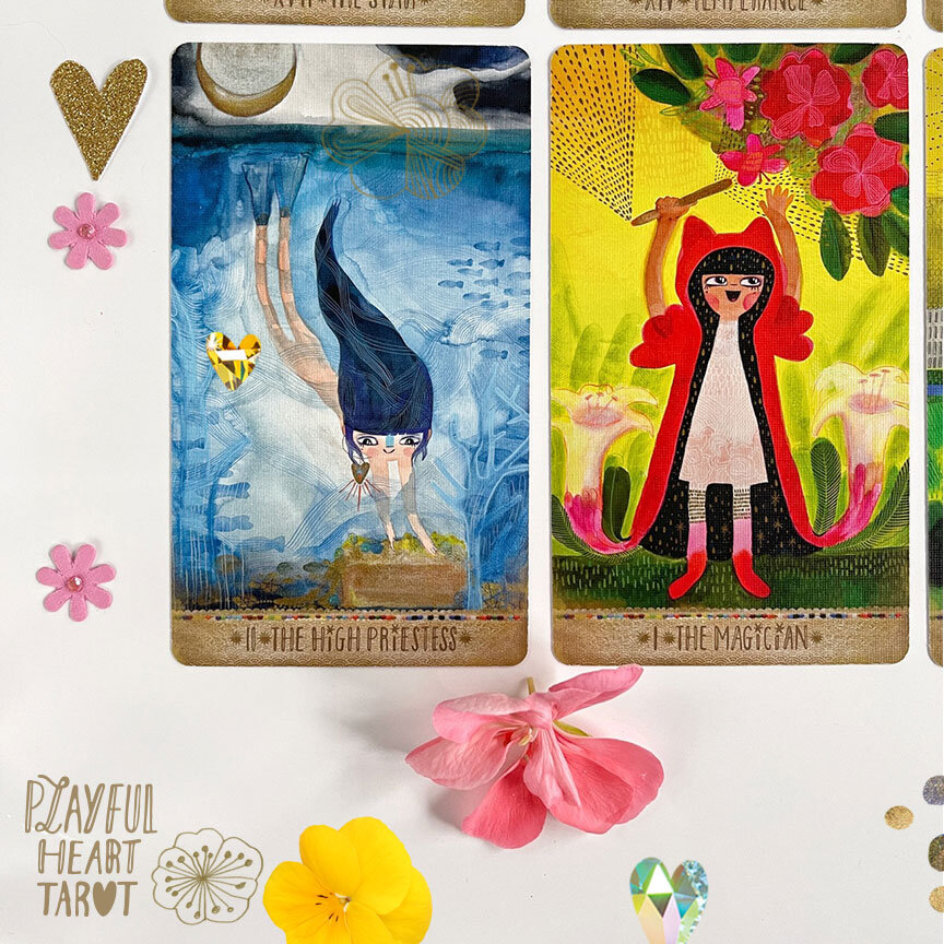 Tarot Stickers, Cute Tarot stickers, Tarot journal stickers, tarot bujo  stickers, — KittenChops Illustration