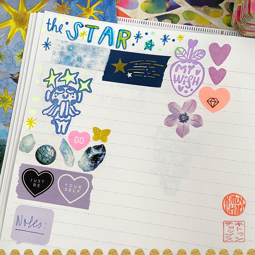 Guirongxin 22 Major Fantasy Mystic Tarot Transparent Clear Stamp for DIY Fun Making Scrapbooking