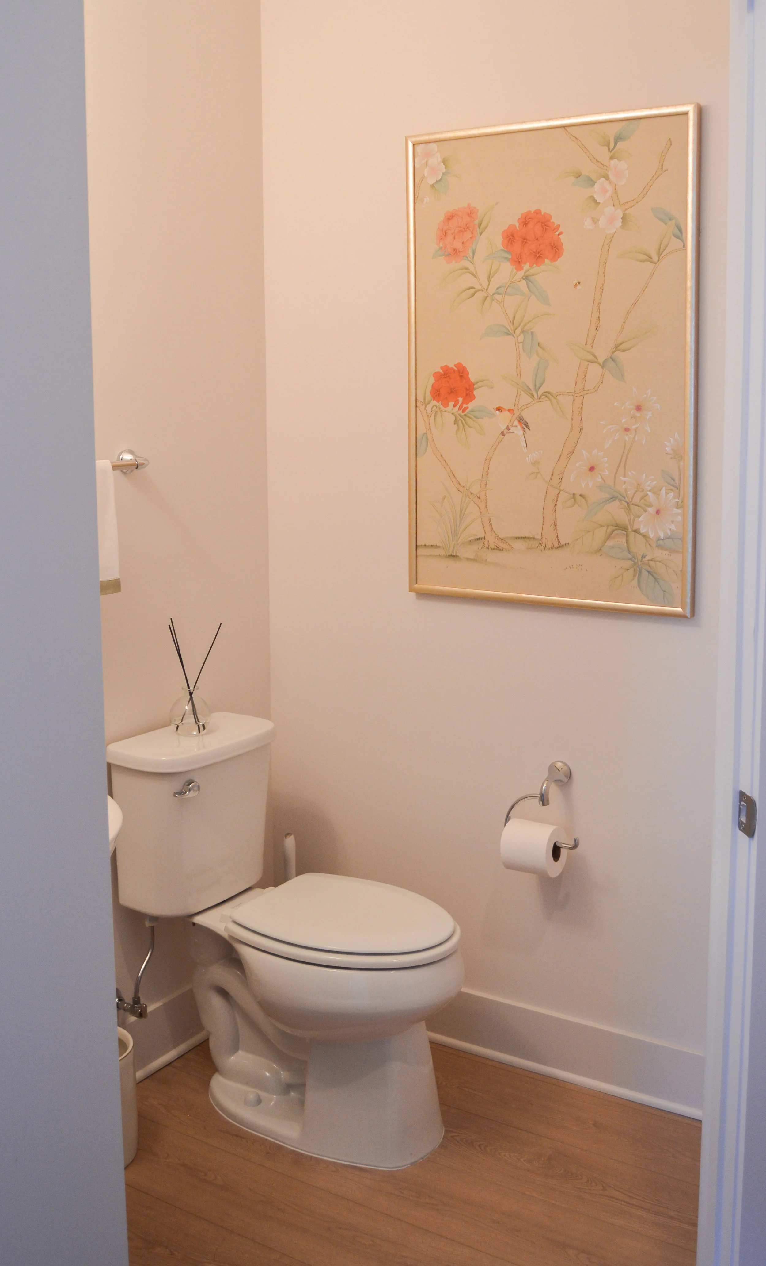 Hallway Powder Room