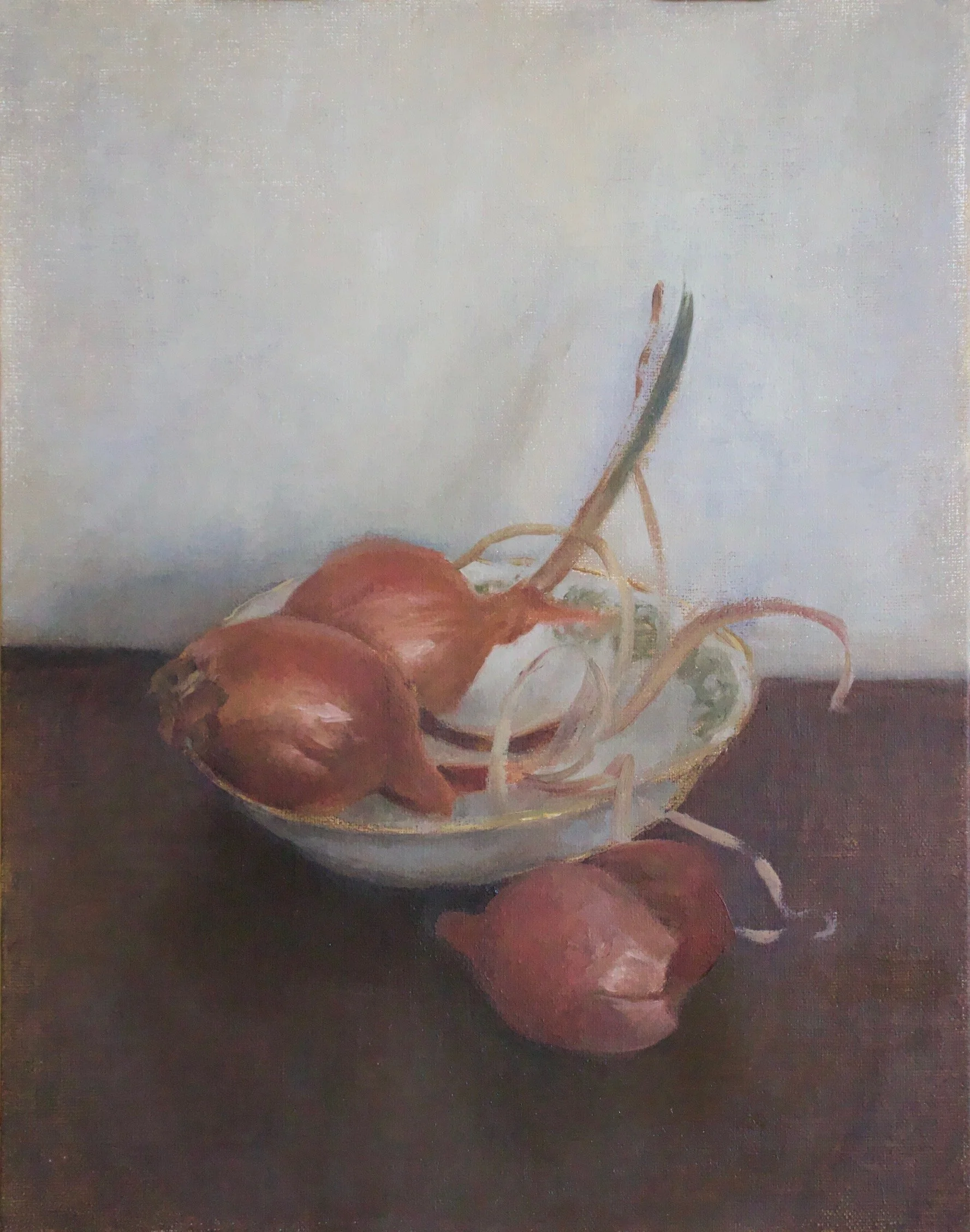 Onions Still Life by Janice Barnes