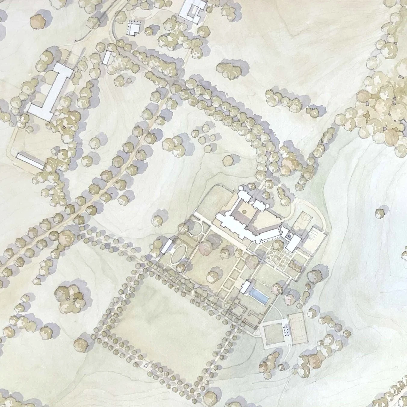 Ravenwood Estate Master Plan Rendering