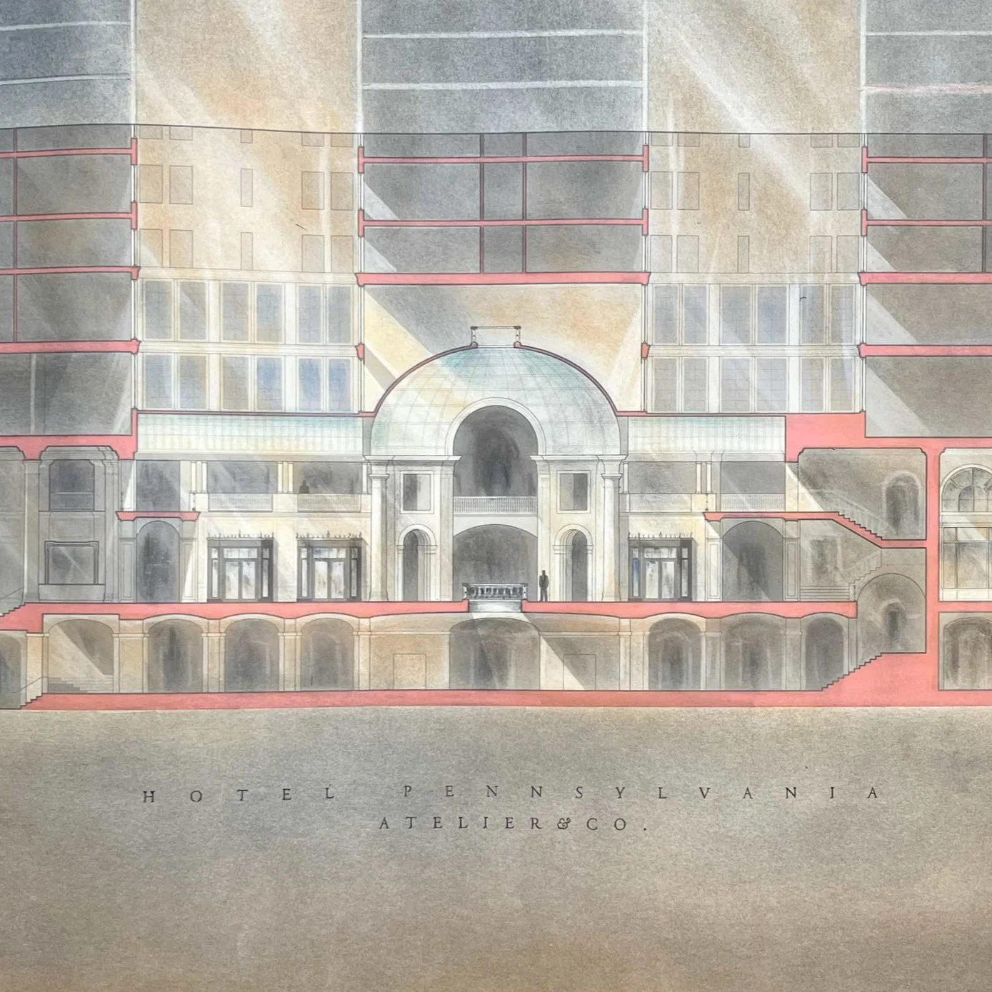 Large Hotel Pennsylvania Redevelopment Section