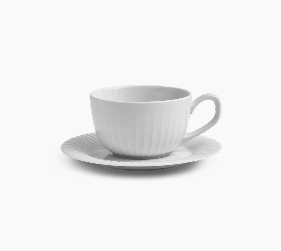 Kähler Hammershøi Coffee/Tea Cup and Saucer