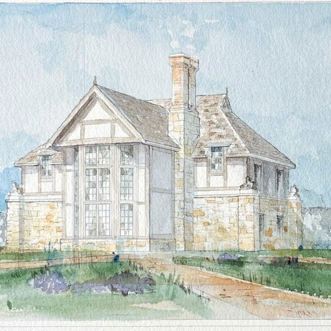 NY Estate Gate Lodge Rendering