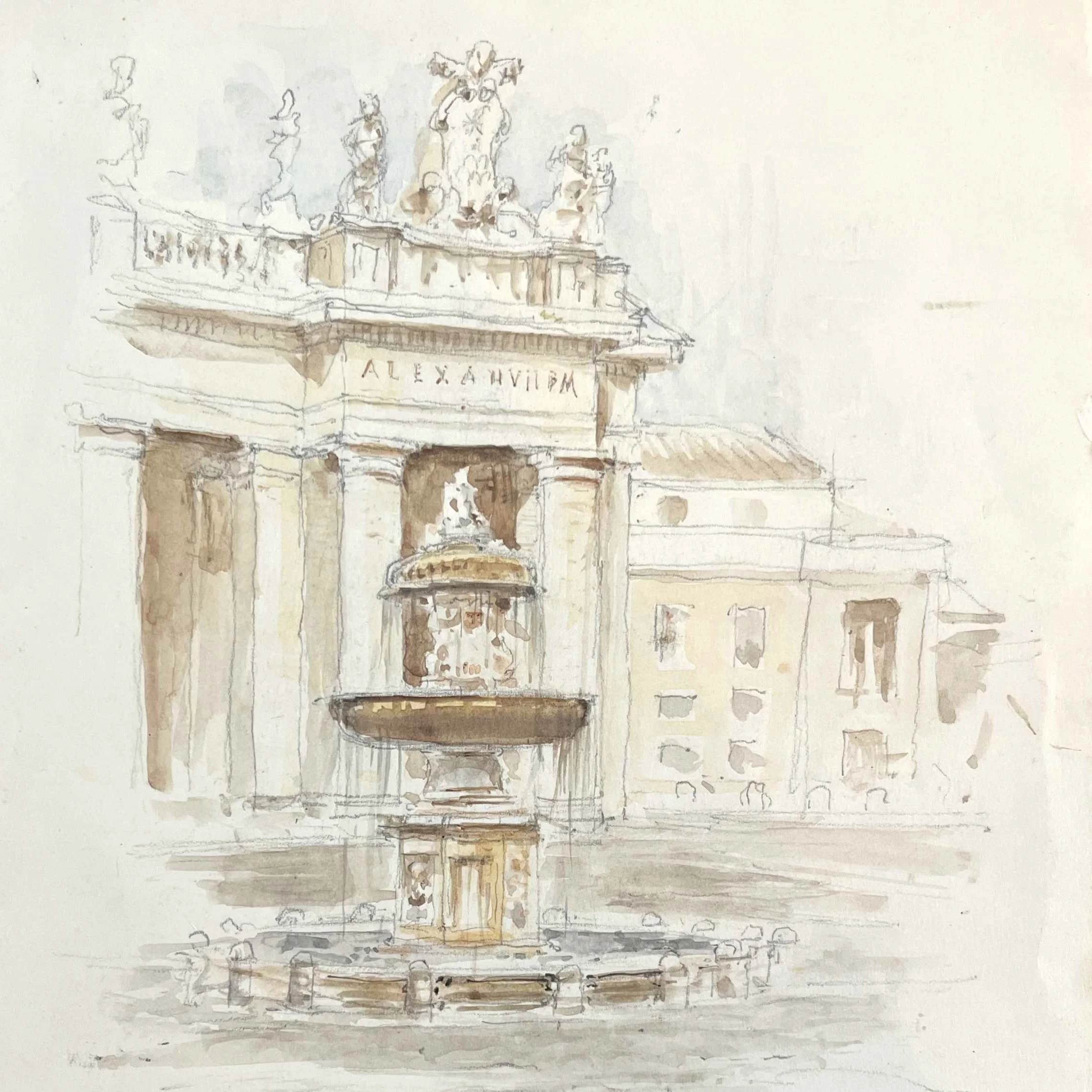 St Peter's Fountain View