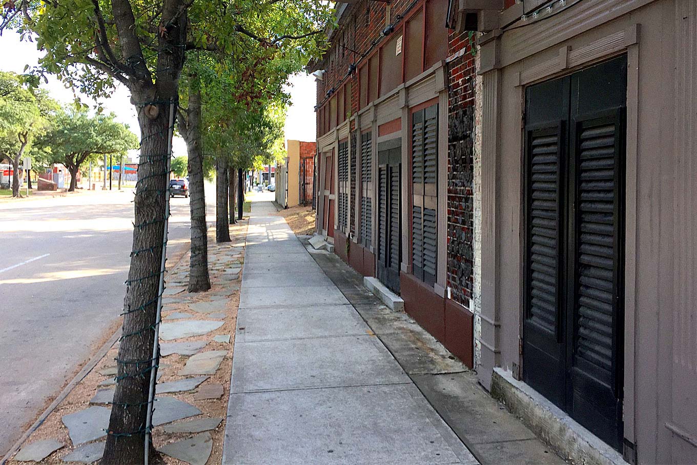 Along Almeda Rd