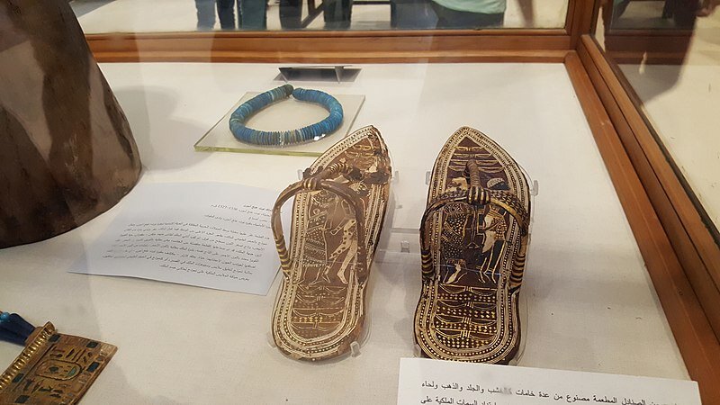 Sandals from the tomb