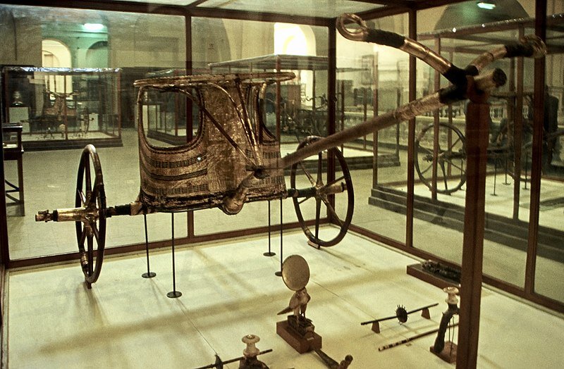 Chariot from the Tomb, reconstructed