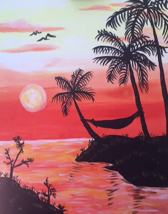 Sunset in Paradise
