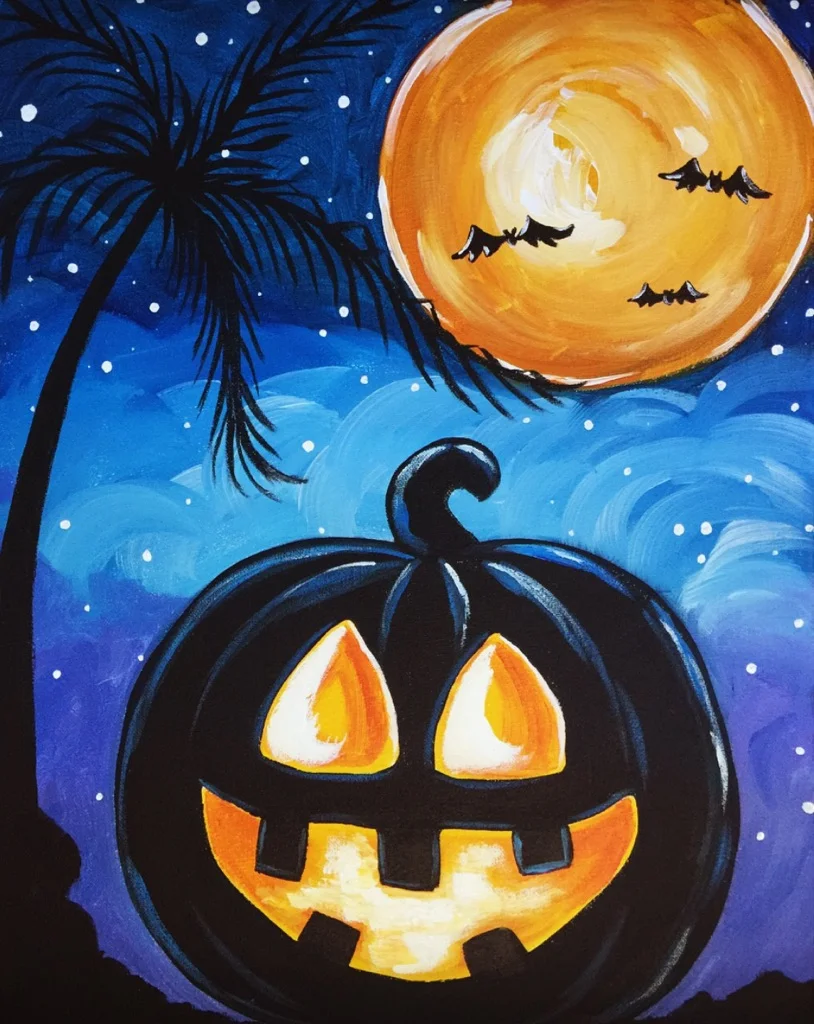 "Island Jack-O-Lantern"