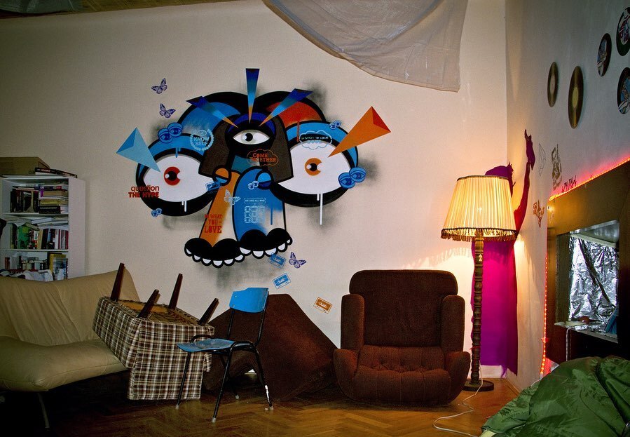 Party flat in Prague, Czech Republic (2011)