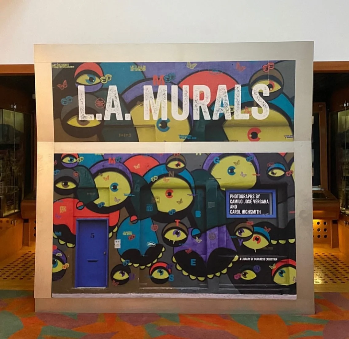 Still running 6 years later - Library of Congress presents: &lsquo;LA Murals&rsquo; at the Walt Disney Concert Hall in downtown LA. It&rsquo;s an honor to be a part of this and for my mural to be chosen as the show image. The Library of Congress is t