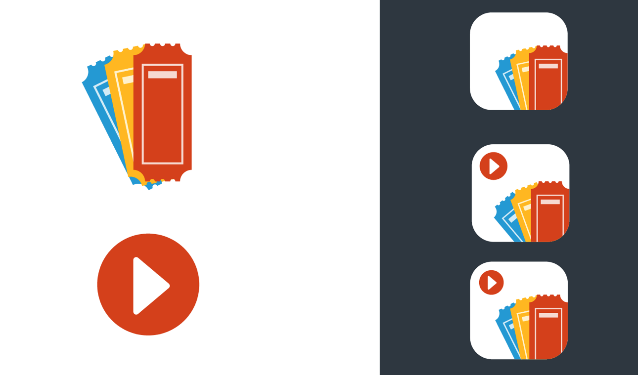 Another cool logo exploration that never saw the light of day