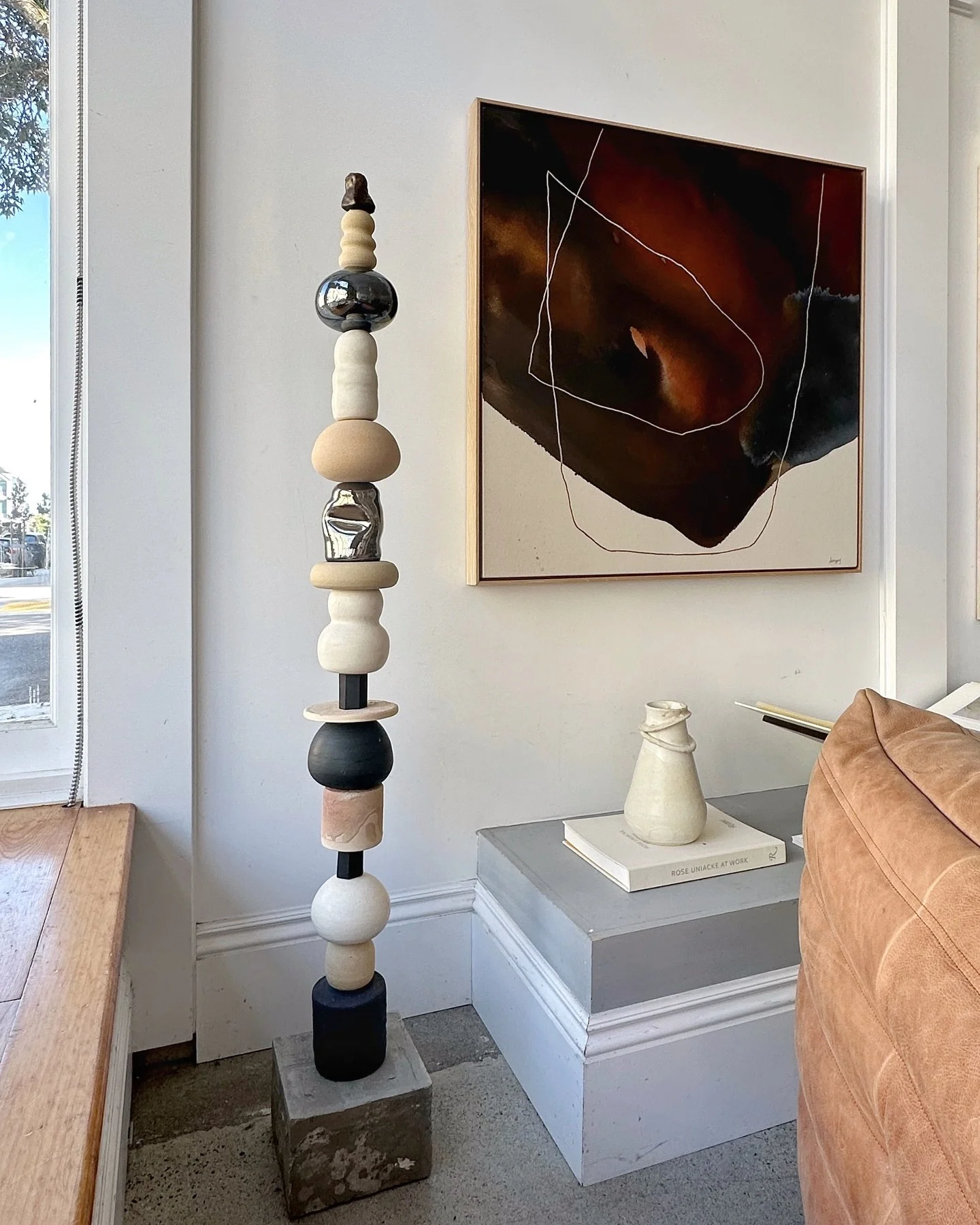 Together Totem on view at INTERWOVEN Pop up gallery 3751 24th St. San Francisco 
Noe Valley 

Thursday- Sunday 11-6pm

&bull;
&bull;
&bull;
&bull;
&bull;
#sasinunzohm&nbsp;#emergingartist&nbsp;#wallinstallation&nbsp;#concreteart&nbsp;#naturalartistry