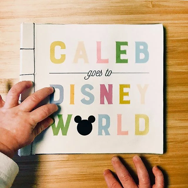 I made Caleb this high-contrast book with simplified images of Disney sights and attractions so that he could study for his first trip. Can you guess what they represent? Answers in comments.
#disney #disneyillustration #disneybaby #baby #babybook #h