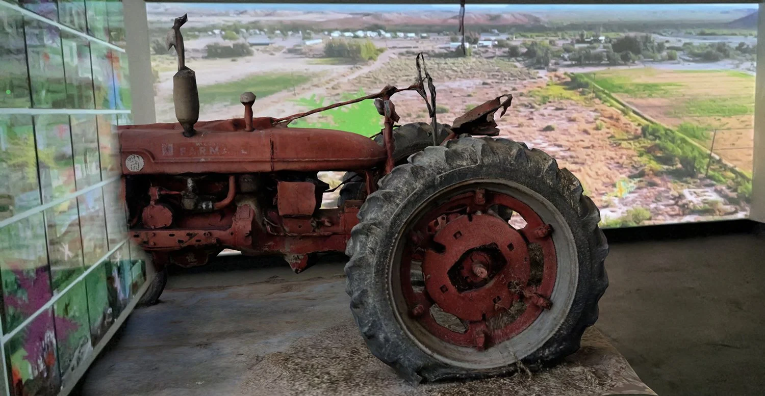    Revolutions Generators  , 2023, in collaboration with Eugene Ahn, interactive video installation and augmented reality feature, feature developed for the exhibition Revolutions Generators at  panke.gallery , Berlin together with  OpenAr.art , dime