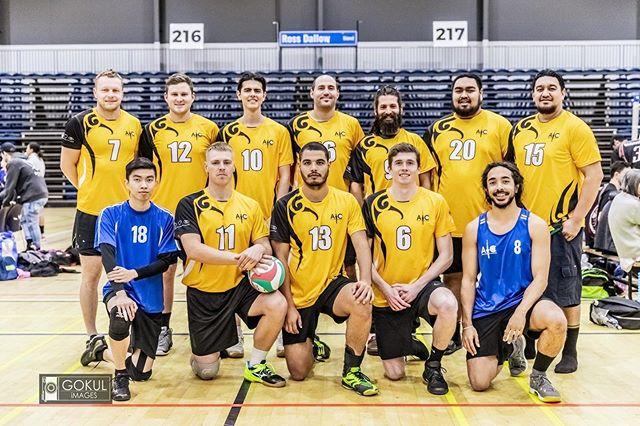 Don&rsquo;t let the smiles fool you. These guys are totally serious about volleyball. 📸: @gokul1080 .
.
.
.
.
.
.
.
#volleyball #instasports #sports #gym #instagym #tournament #volleyballteam #volleyballplayers #athlete #volley #fitness #volleyballt